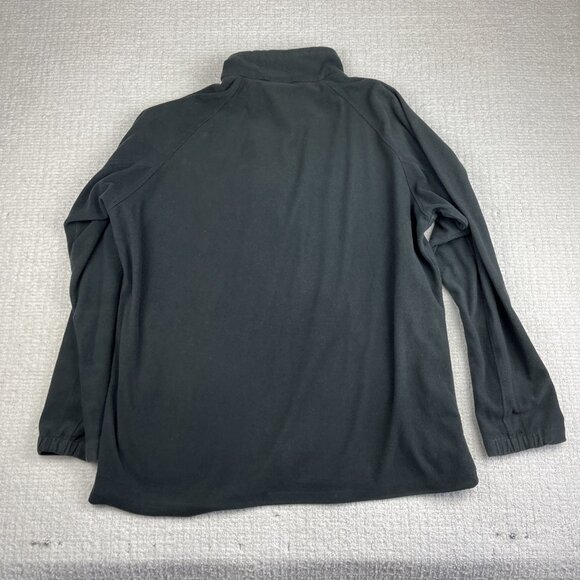 Columbia Sweater Mens 2X T  Black / Grey Fast Trek Full Zip Fleece Hiking READ** - Picture 15 of 16